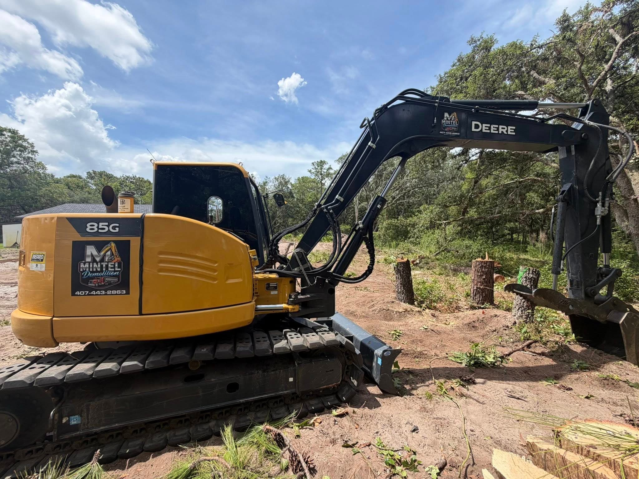 Excavation & Trenching in Daytona Beach, FL — Mintel Land Management