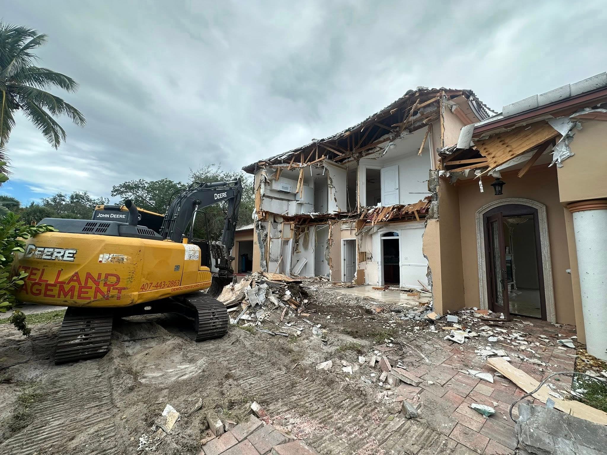 Structure Demolition — Mintel Land Management, Central Florida